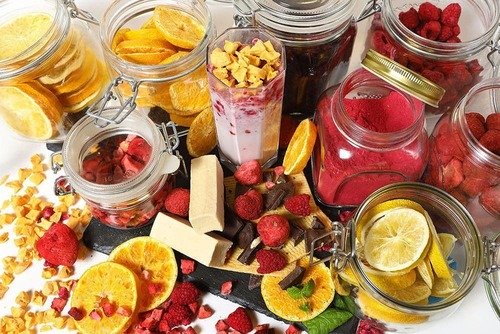 сублимированные ягоды и фрукты